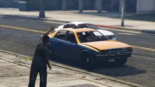 DEAD BODY IN TAXI | PASSENGER REACTION | GTA V