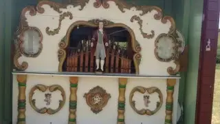 Stephens family dean 30 keyless fairground organ play Punjab March, showman's anthem and toast tunes