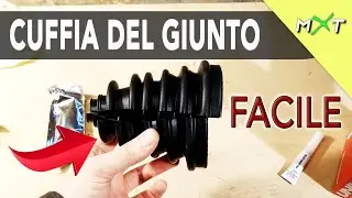 SOSTITUZIONE VELOCE DELLA CUFFIA DEL GIUNTO OMOCINETICO E RISPARMI UN SACCO DI SOLDI DI OFFICINA