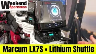 Marcum LX7S With Lithium Shuttle System For Ice Fishing Long Life Battery | Weekend Sportsman