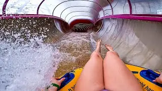 Master Blaster Water Slide at AQUALAND Waterpark