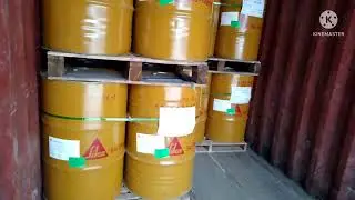 BASIC LOADING DRUMS INSIDE CONTAINER VAN / RONEL ESTOR VLOGS