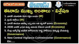 Eenadu News Analysis  #appsc #tgpsc #upsc Best IAS coaching in Hyderabad - Best UPSC Coaching