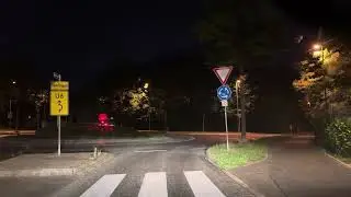 POV Night Drive | Friedrichshafen Germany ASMR