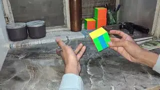 3x3 rubix cube me opposite pillars pattern🔥#trendingvideo#viral 