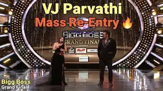 Bigg Boss Tamil Season 9 | VJ Parvathi Mass Re-Entry
