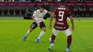 PES 2020 - CORINTHIANS vs FLAMENGO NA DEMO NO PS4 !