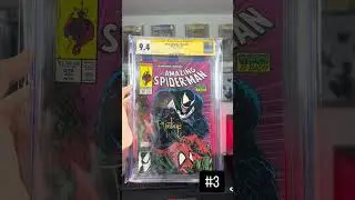 Top 5 favorite Marvel comic books in my collection! #marvel #comics #collection #top5 #spiderman