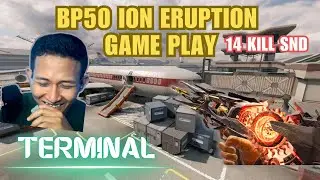 BP50 ION ERUPTION 14 KILL GAME PLAY SEARCH & DESTROY AT TERMINAL | Call Of Duty Mobile