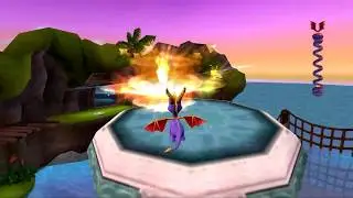 Spyro 4: Enter the Dragonfly #2 - Luau Island, Cloud 9 [60FPS, BLIND]