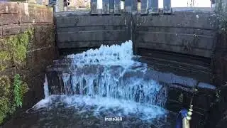 Part 7 heading home for Christmas ( #rochdale canal heading down to Todmorden)