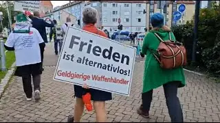 Ulm,22.8.25  #demo in #ulm f&uuml;r #frieden #freiheit #selbstbestimmung -  created by Dr.Daniel Langhans