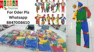 Joker dress Costume #fancydress #dance #wholesale #mascotas ,lala lali dress #All india delivery