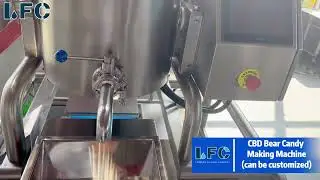 CBD Bear Candy Making Machine | Desktop gummy pouring machine | Gummy Making Machine Videos