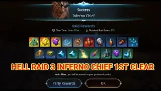 HELL RAID 3 | INFERNO CHIEF | FIRST CLEAR | MIR4