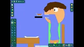 Algodoo Breakfast! 🍳 A Fun Physics Animation with Sound Effects