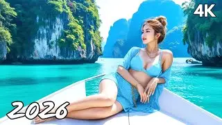 Best Tropical Deep House Mix 2026 🌊 Relax & Chill 4K UHD | CalmRelaxing