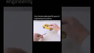 How Honda celebrated 65 years of engineering innovations.#trending #didyouknow#viral #explore #facts