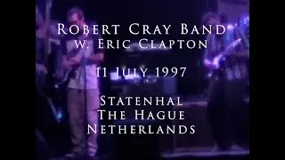 Eric Clapton - 11 July 1997, The Hague, Statenhal - Jam with Robert Cray