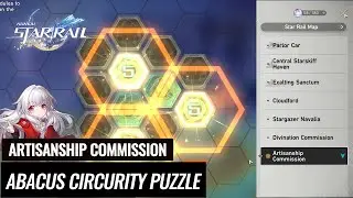 All Abacus Circurity in Artisanship Commission Puzzle guide Honkai Star Rail