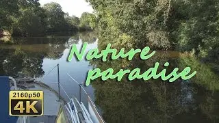A boat tour on the Sevre nantaise - France 4K Travel Channel