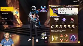 Bangladesh Top 1 fans | free fire Bangladesh server live Joy Gaming 5M PRO Hacker free fire part 1