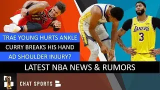 NBA Rumors: Steph Curry Injury, Kyrie Irving Drama + Trae Young & Anthony Davis Injury News