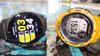 Тест на плавание &mdash; Garmin против Garmin (Instinct Solar против Venu 2 Plus...)