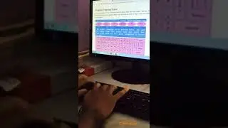 SSC chsl CGl / BSF HCM/ CISF HCM /SSB HCM Typing test video #shorts #ssc #typingtest