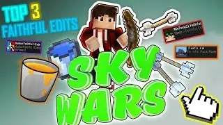 TOP 3 MINECRAFT PVP FAITHFUL EDITS / TEXTURE PACKS [NO LAG] 🌟 SKYWARS [DEUTSCH] &brvbar; Tribunio