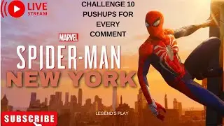 Day-2 Start of Marvel's SpiderMan | Push-up Challenge #fitness #SpiderMan #Marvel #Gameoftheyear