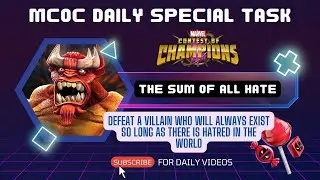 THE SUM OF ALL HATE | Defeat a villain who will always exist so long as there is hatred in the world
