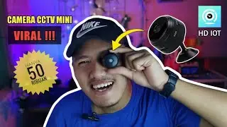 Cara Setting Mudah CCTV A9 Mini Yang Laris di Shopee (Unboxing & Review)