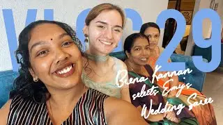 Emy said yes to her wedding saree | Beena Kannan Wedding Couture | @Emiliainkerala | Vlog 29 