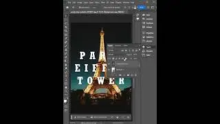 photoshop : Create text effects with clipping mask