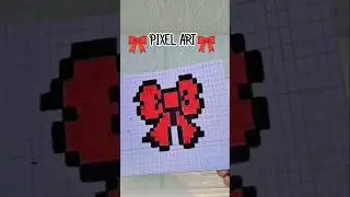 🎀*Pixel art*🎀@VNSCraftwithArts#shorts #viral #trending #ytshorts #art #diy #craft #decor #pixel