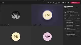 Manejo de salas de trabajo en  Microsoft Teams