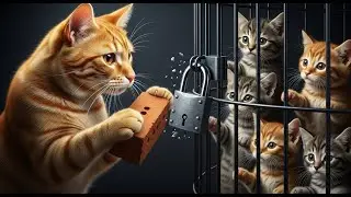 Mama Cat Rescues Kittens from Catnapper Van! 🐱🚨 | Brave Cat Police Story