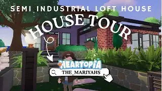 A Cozy Semi-Industrial Loft Home in Heartopia 🤎 | House Tour