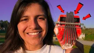 I MADE THE MOST CHILL BEAT USING A KALIMBA