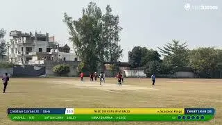 Creative Corner XI vs Scorpion Kings | Live - Lucknow Rr Gruund