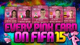 Every Single Pink Card Full Futties Squad Builder On Fifa 15 Ultimate Team