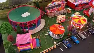 SELECTION OF FAIRGROUND MODELS At The Warrington Fairground Model Show
