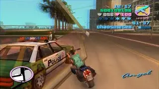 Grand Theft Auto: Vice City Gameplay Chaos. And destructionMission