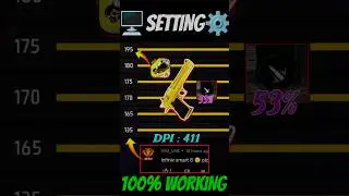 Best Settings ⚙️| Infinix Smart 8📲 Sensi + Dpi || 2024 Free Fire ⚡ Highlights