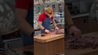 Buc-ee's Fresh Brisket on the Board #texas #bucees #gasstation #roadtrip #america #brisket #bbq