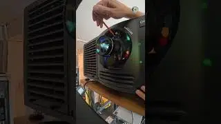 #Installation of the brand new #digital #cinema #projector CP2406 RBe with #laser #light #source