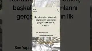 Sen Yapabilirsin Yalanı #ekitap #keşfet