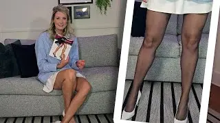 Обзор и примерка шелковистой прозрачной ткани Hanes Silk Reflections