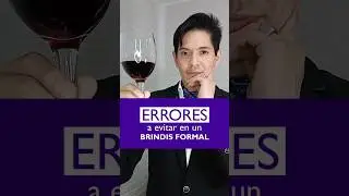 Errores a evitar en un brindis formal